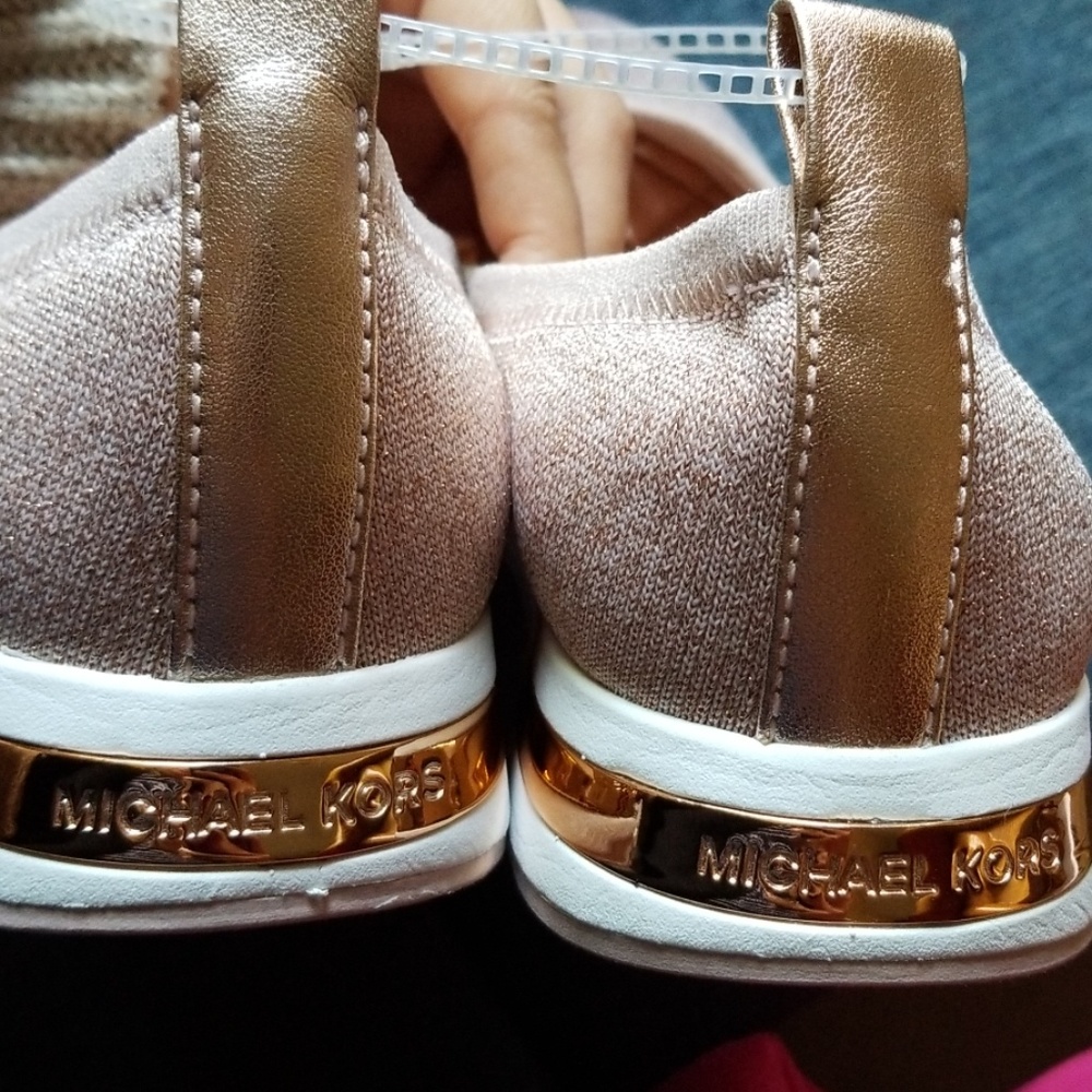 Michael kors upton rose gold ballet flats - Picture 5 of 5